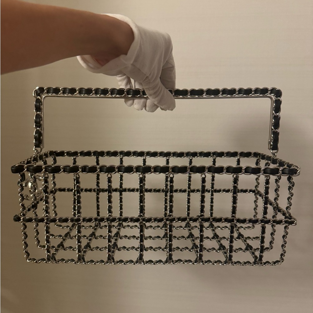 The Collectors Chanel 2014 Supermarket Collection Small Grocery Basket
